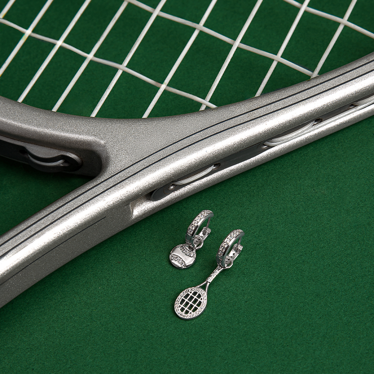 BRINCO TÊNIS OPEN ERA PRATA 925