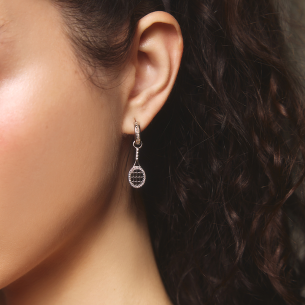 BRINCO TÊNIS OPEN ERA PRATA 925