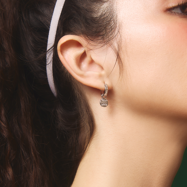 BRINCO TÊNIS OPEN ERA PRATA 925