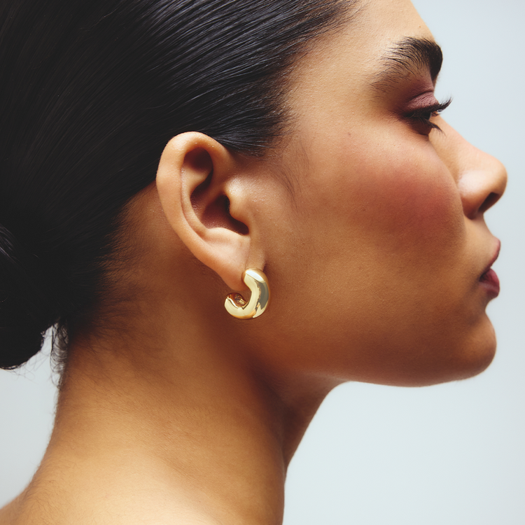 BRINCO MINI ARGOLA TEXTURA