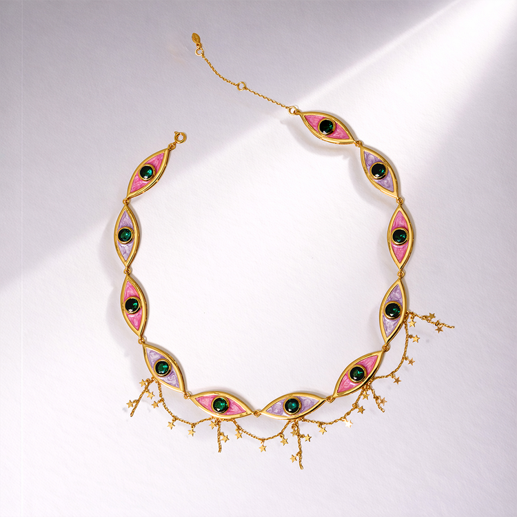 COLAR CARNAVAL OLHO GIPSY