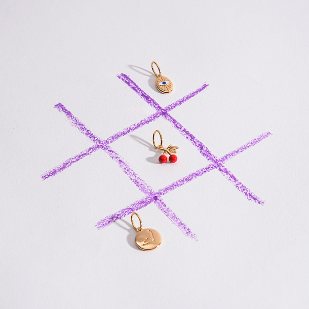 PINGENTE CHARM BAR CEREJA