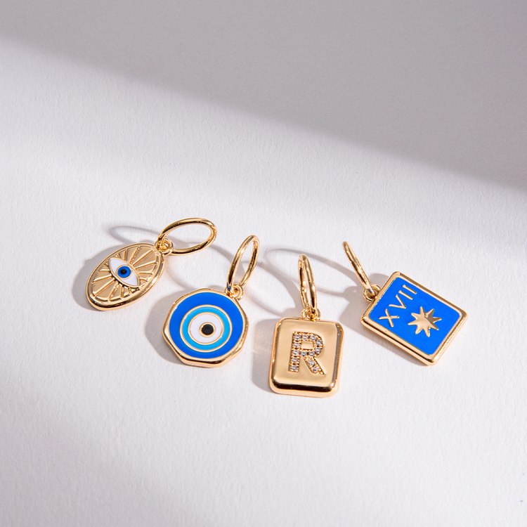 PINGENTE CHARM BAR OLHO GREGO