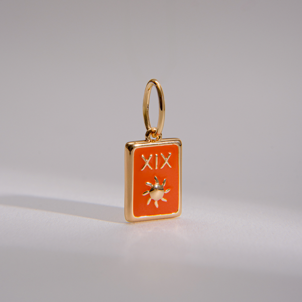 PINGENTE CHARM BAR TAROT SOL