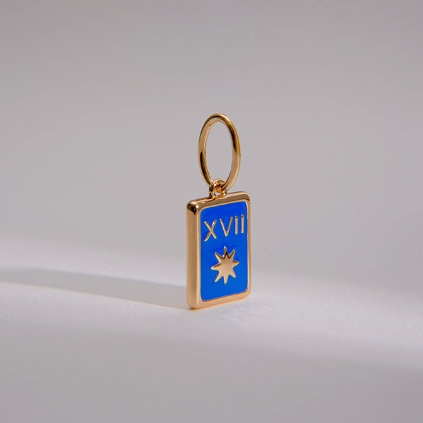 PINGENTE CHARM BAR TAROT ESTRELA