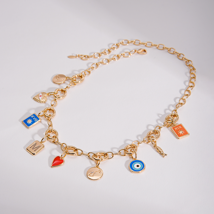 PINGENTE CHARM BAR CORAÇÃO MÍSTICO