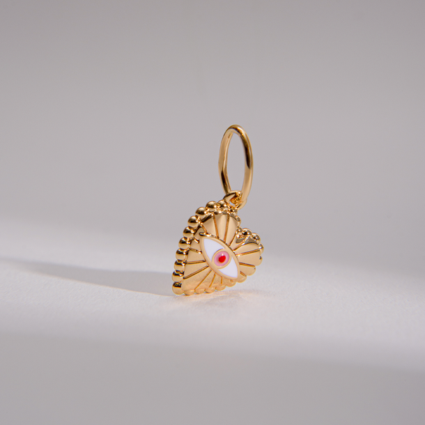 PINGENTE CHARM BAR CORAÇÃO MÍSTICO