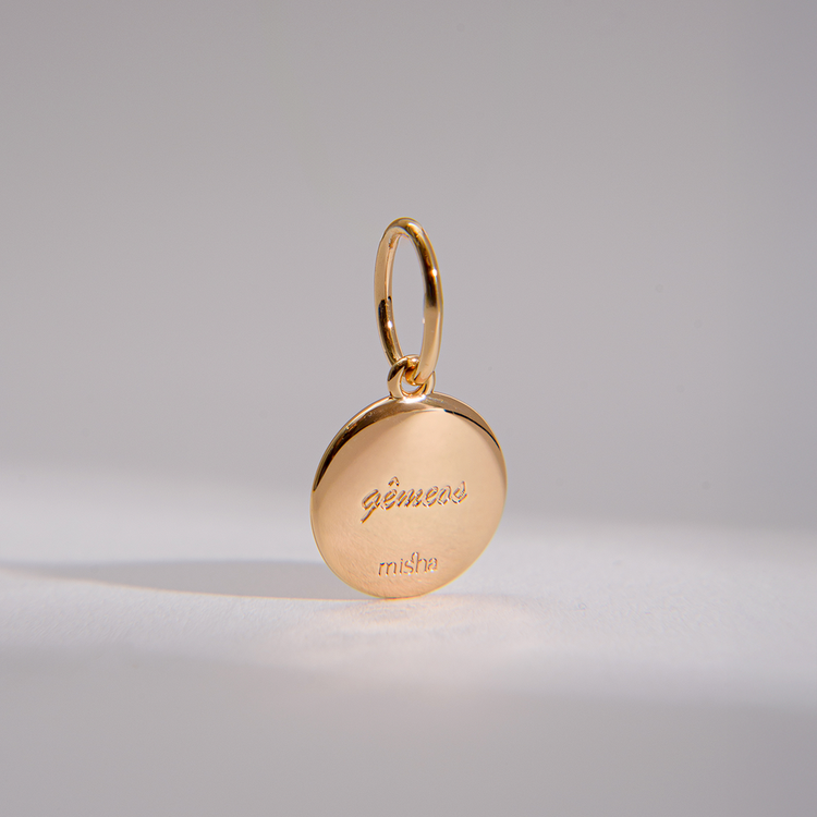 PINGENTE CHARM BAR SIGNO GÊMEOS