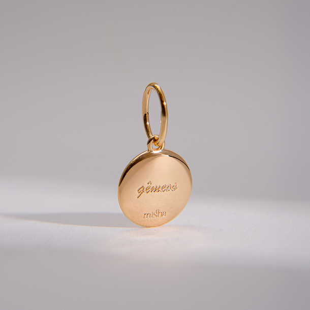 PINGENTE CHARM BAR SIGNO GÊMEOS