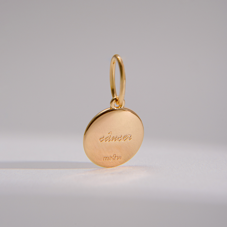 PINGENTE CHARM BAR SIGNO CÂNCER