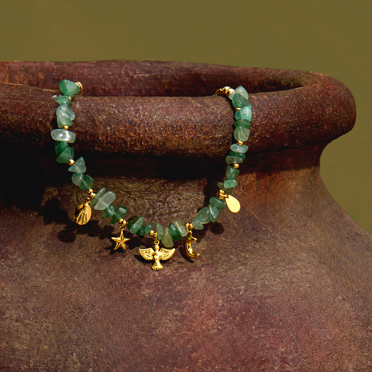 PULSEIRA ENCONTRO QUARTZO VERDE