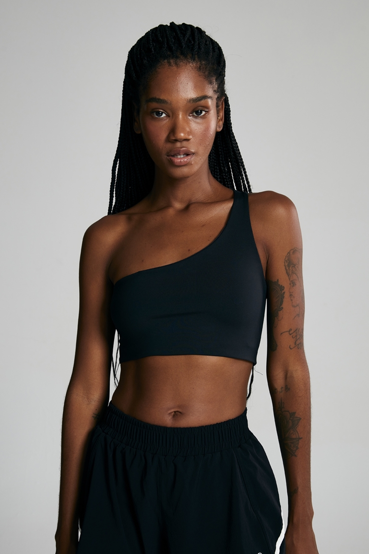 Nike one store shoulder bra