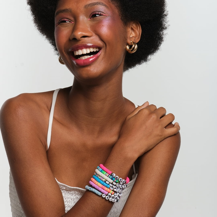 Pulseira Festival Colors Strong Rainbow - Misha