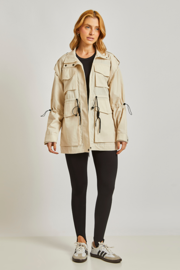 COTTON TOUCH PARKA - Open Era .