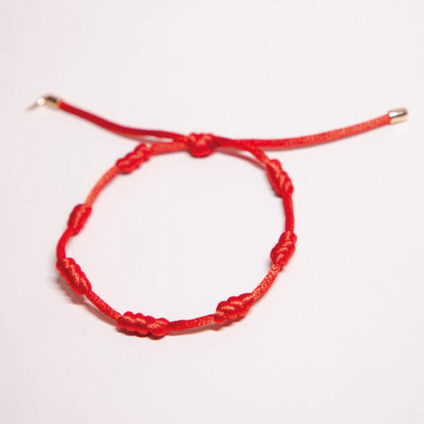 PULSEIRA SETE NÓS FIO DE SEDA MS - Misha por Mica Rocha