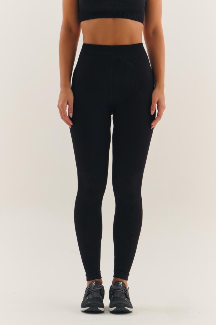 Open Era — LEGGING ANKLE CANELADO SEM COSTURA PREMIUM