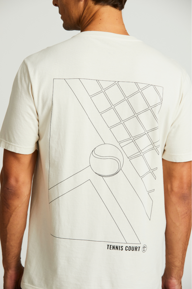 Open Era — CAMISETA ALGODÃO ESTAMPA OFF TENIS