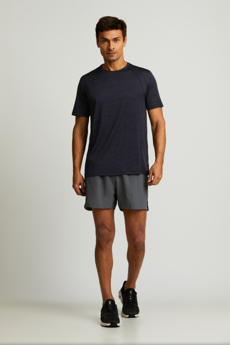 Open Era — CAMISETA POLIAMIDA REGULAR MESCLA
