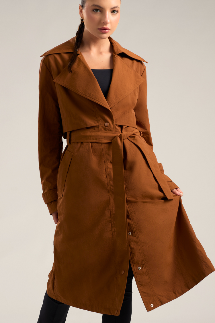 Open Era — TRENCH COAT IMPERMEÁVEL