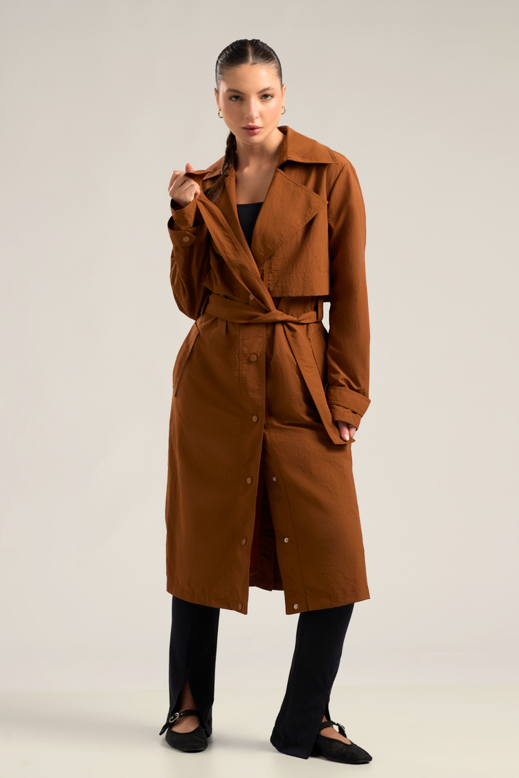 Open Era — TRENCH COAT IMPERMEÁVEL