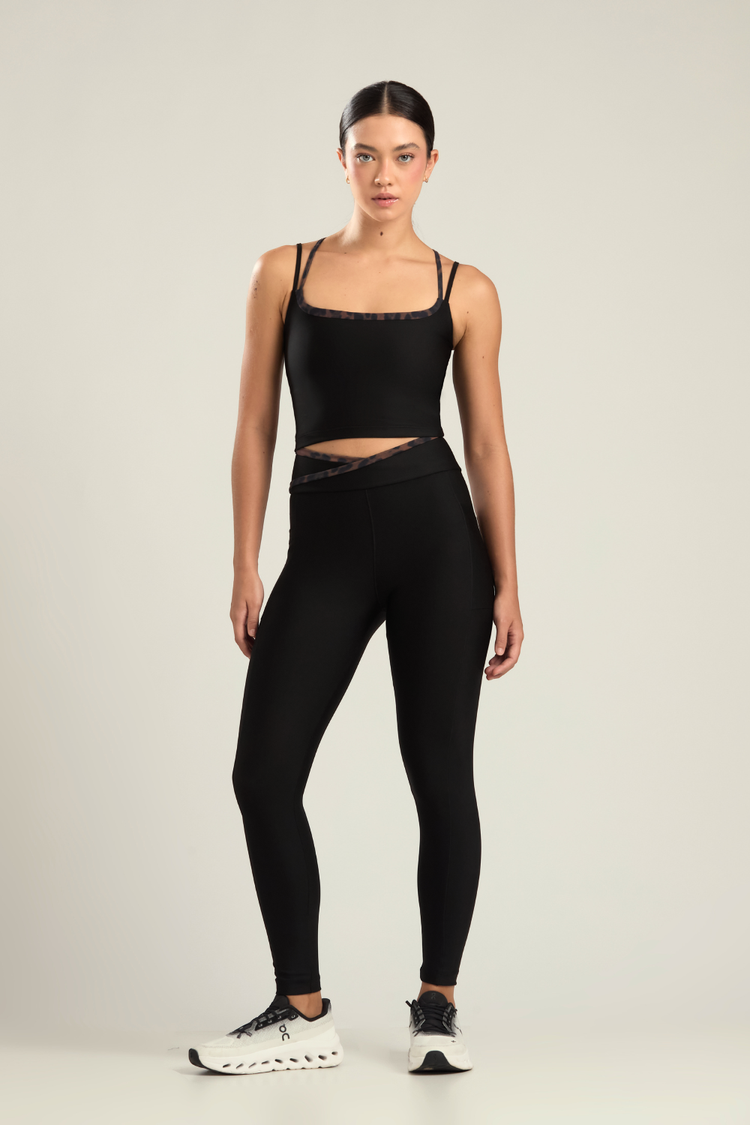 Open Era — LEGGING CÓS TRANSPASSE ANIMAL PRINT