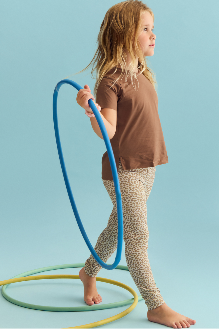 Open Era — LEGGING ANIMAL PRINT CHEETAH INFANTIL