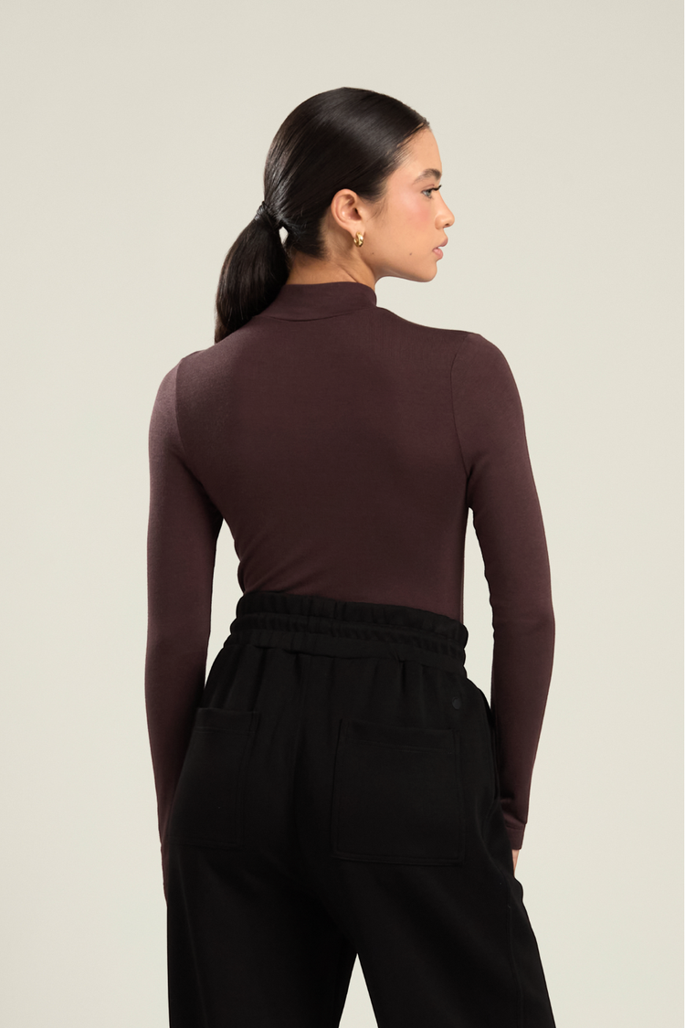 Open Era — BLUSA MANGA LONGA GOLA ALTA