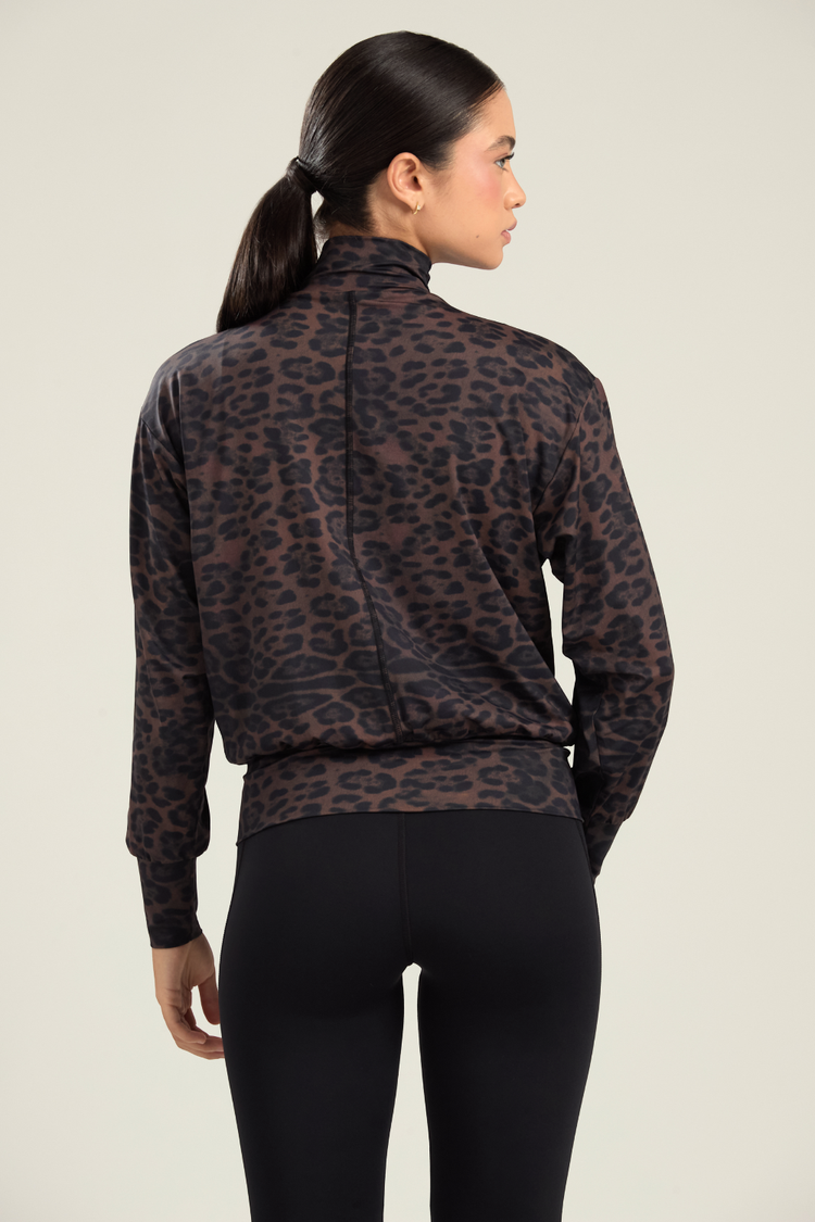 Open Era — JAQUETA BOMBER ANIMAL PRINT